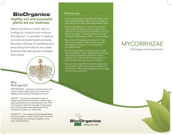 Micronized Endomycorrhizal Inoculant